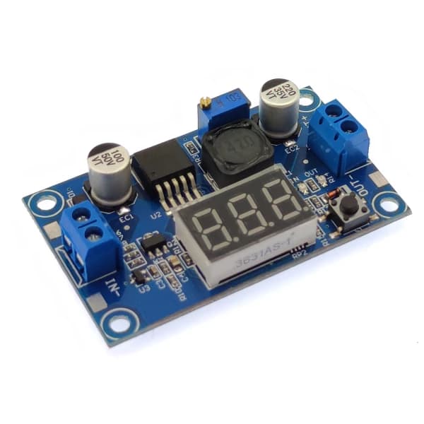 ماژول مبدل DC به DC کاهنده 37-1.25 ولت 3 آمپر LM2596 — تصویر ۳