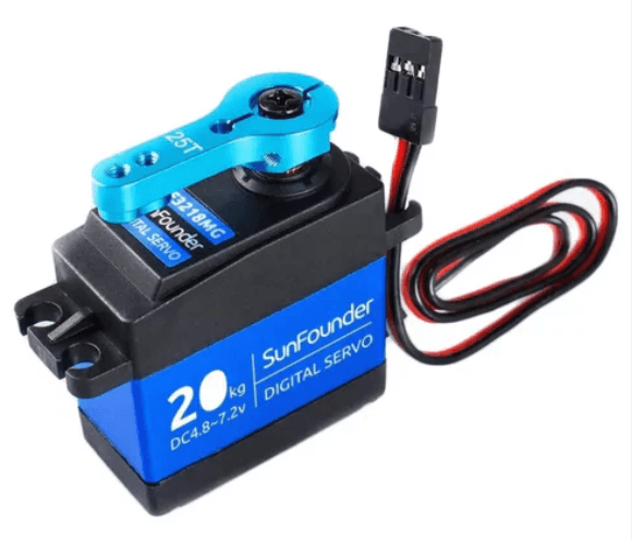 سروو نیمه حرفه ای Sunfounder SF3218MG — تصویر ۴