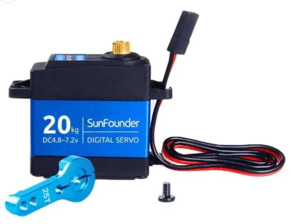 سروو نیمه حرفه ای Sunfounder SF3218MG — تصویر ۳