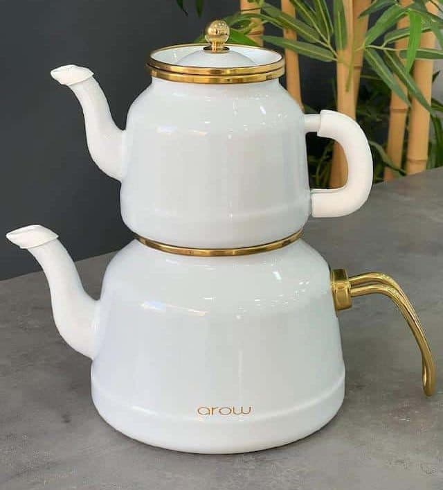 کتری قوری لعابی برند آرو AROW