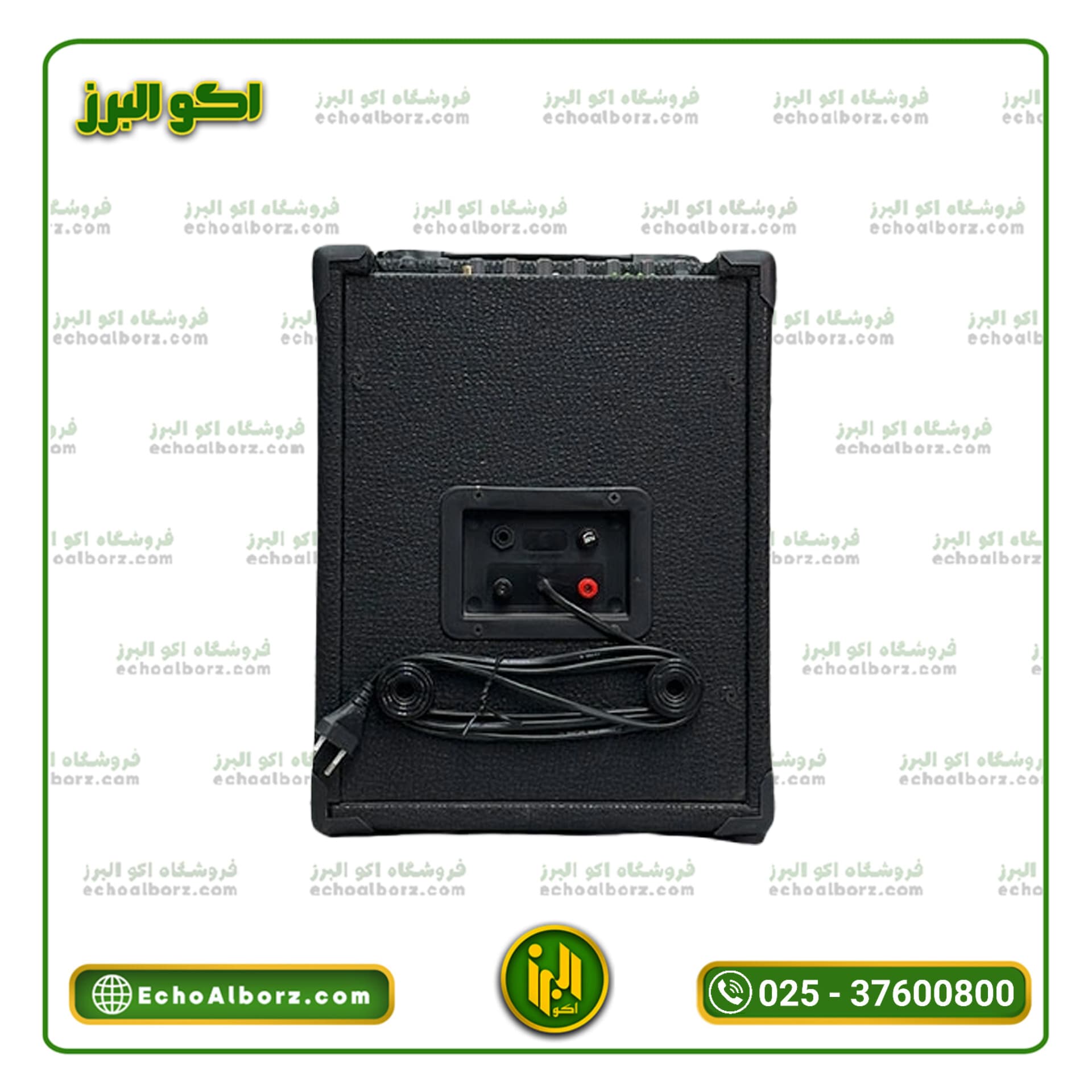 اکو همراه دوبل 6 اینچ تکنوسوند مدلPTR4 2*6(بدون میکروفن بیسیم) — تصویر ۳