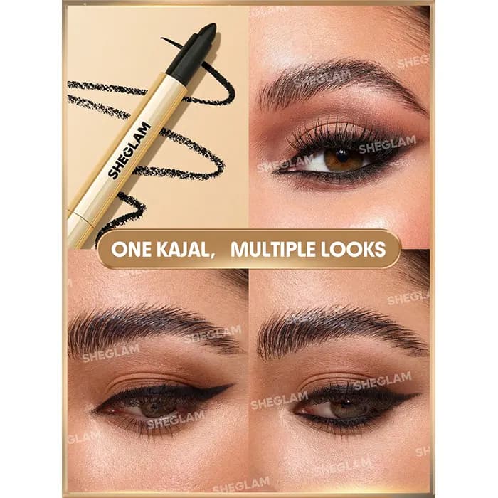 مداد چشم کرمی مشکی شیگلم | Sheglam Bold Moves Kohl Cream Eyeliner Pencil — تصویر ۱۱