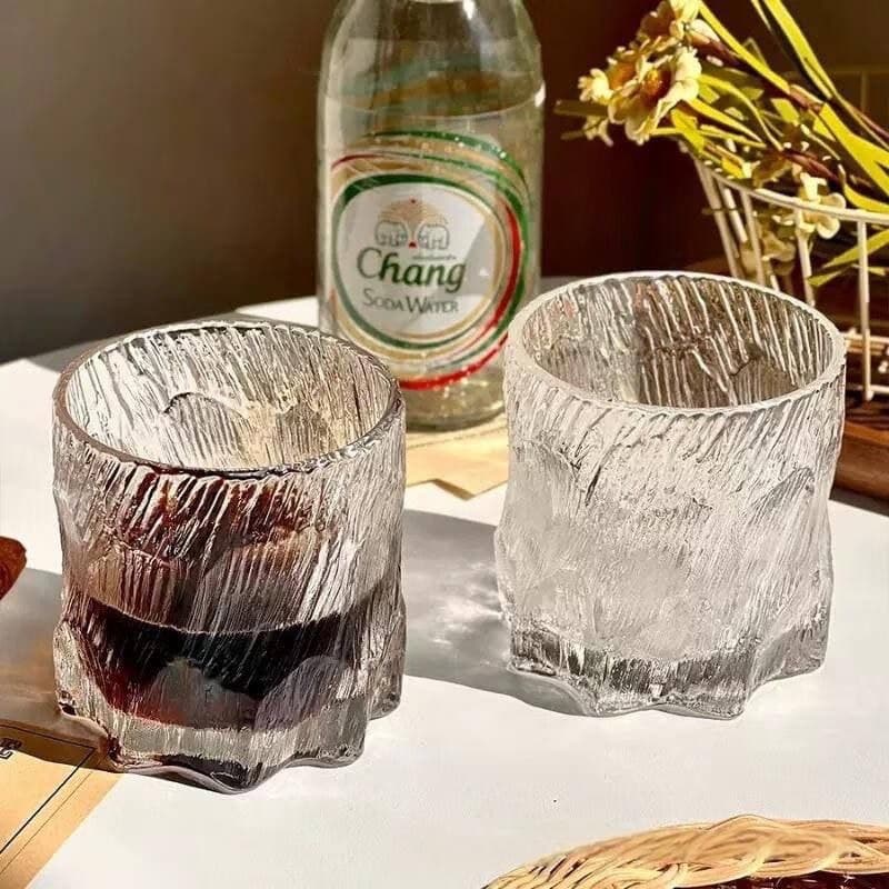نیم لیوان یخی دفرمه دلی گلس DELI GLASS