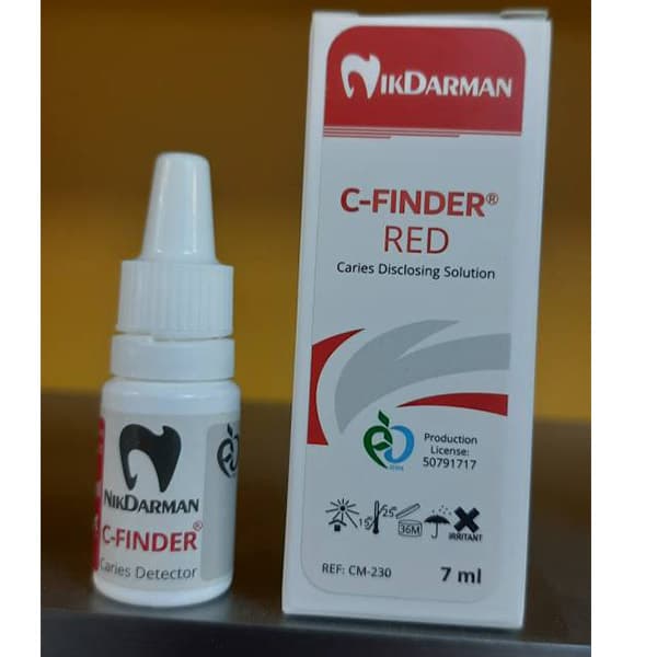 محلول آشکارساز پوسیدگی دندان نیک درمان / C-FINDER CARIES DETECTOR