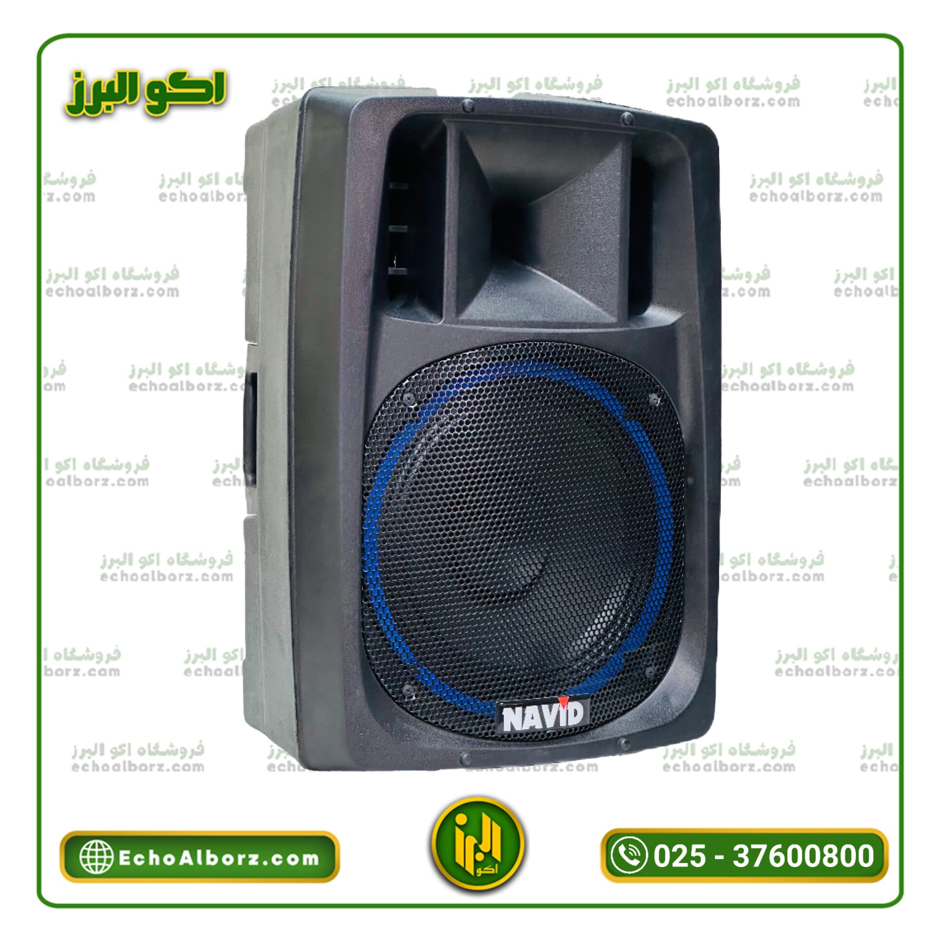 اکو پرتابل نوید الکترونیک 12 اینچ مدل 812 PRO (با میکروفن بیسیم) ارسال رایگان — تصویر ۳