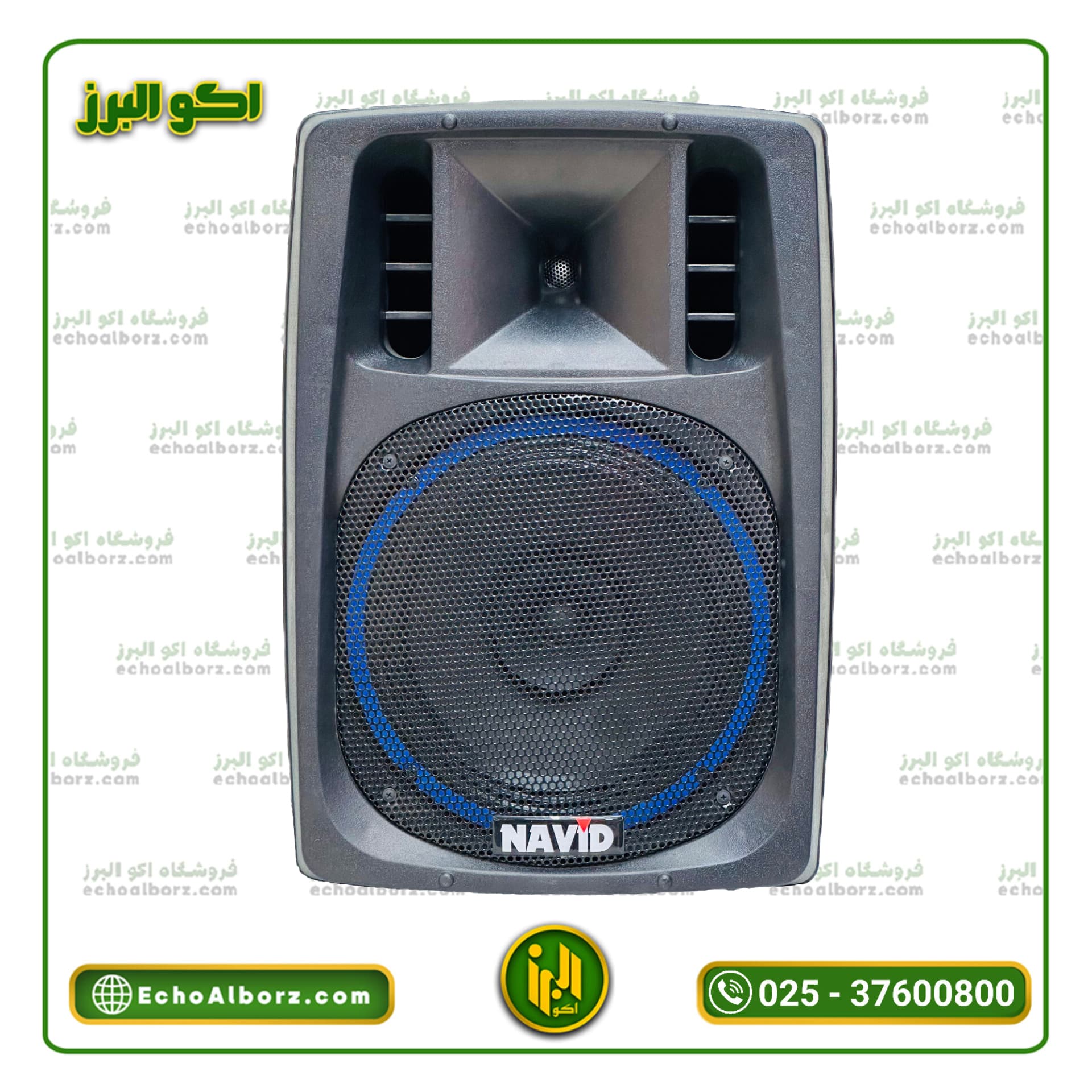 اکو پرتابل نوید الکترونیک 12 اینچ مدل 812 PRO (با میکروفن بیسیم) ارسال رایگان — تصویر ۲