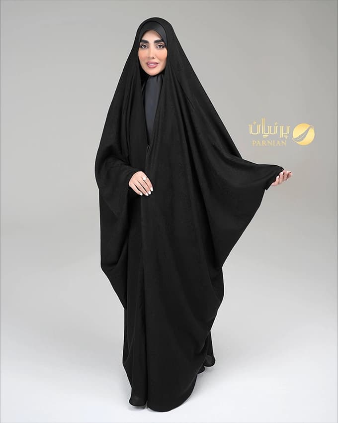 چادر جده عربی نخ کره طرح 3