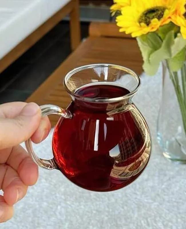فنجان پیرکس تپل وارداتی — تصویر ۸