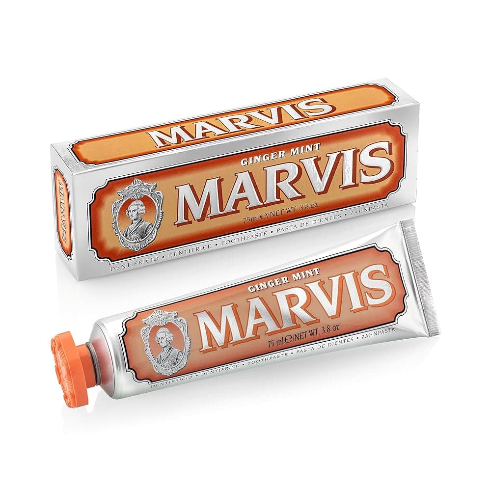 خرید خمیردندان مارویس Marvis مدل شکوفه پرتغال (Ginger Mint)