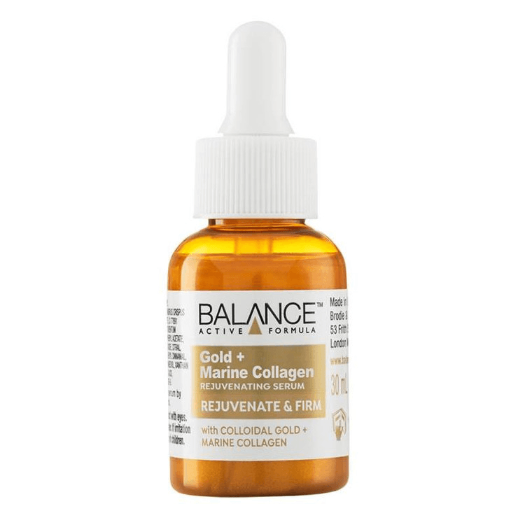 سرم آبرسان و جوانساز طلا Gold Marine & Collagen بالانس Balance + نقد و بررسی