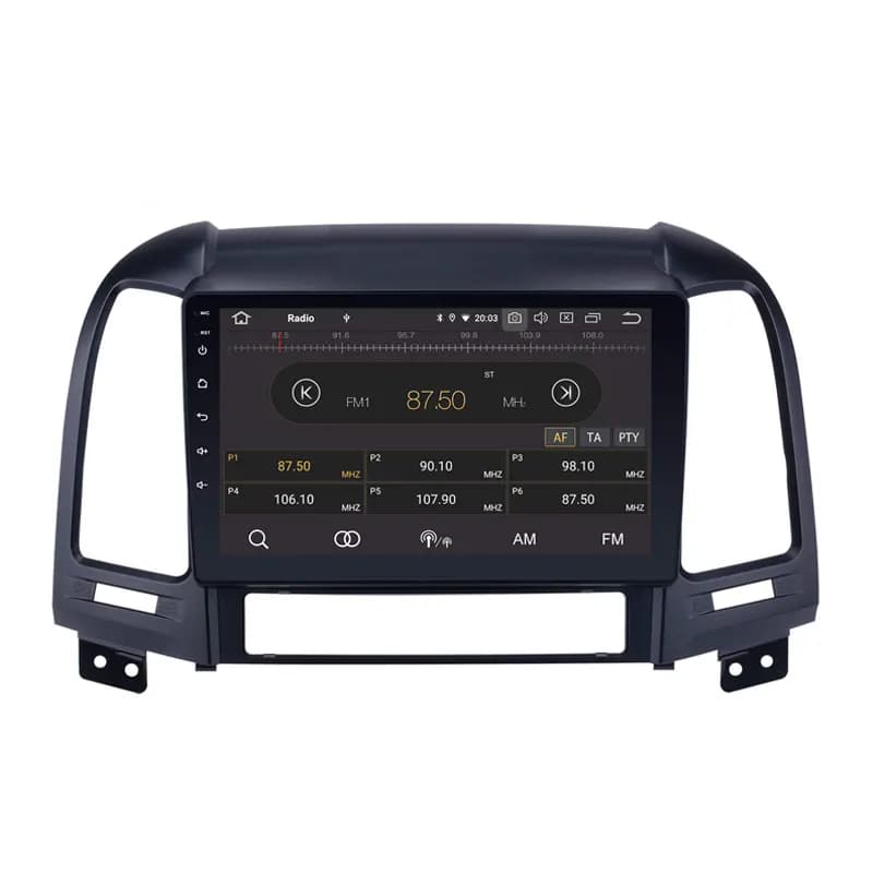 مانیتور اندروید اینفینیتی سانتافه 2008 مدل FX600 — تصویر ۲