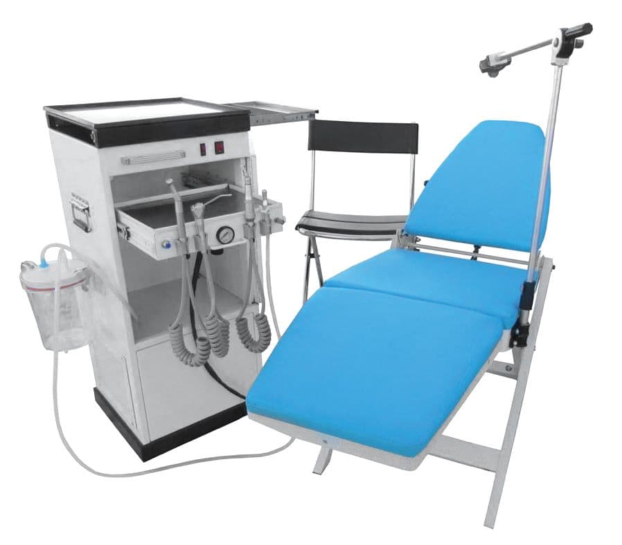 یونیت پرتابل دندانپزشکی آرین طب مدل MC5 (پک کامل با صندلی و چراغ)