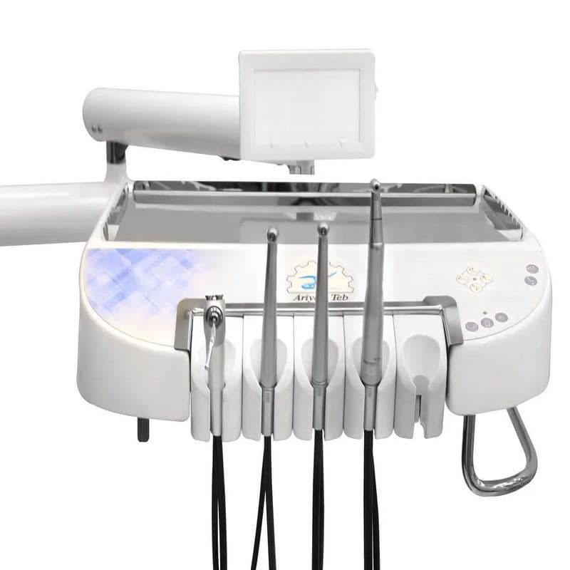 یونیت دندانپزشکی آرین طب مدل MD شیلنگ از پایین — تصویر ۸