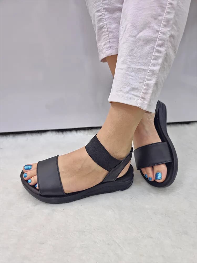 صندل طبی زنانه ساده 17590 — تصویر ۴