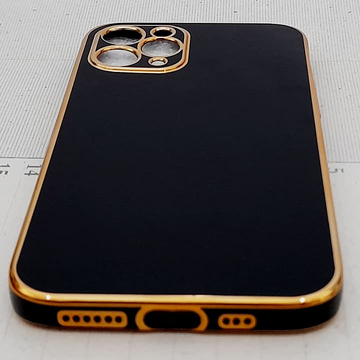 قاب گوشی آیفون iPhone 11 pro مدل دور طلایی مای کیس — تصویر ۴