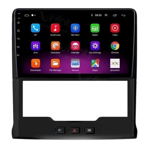 مانیتور اندروید اینفینیتی پراید داشبورد جدید مدل FX600 — تصویر ۲