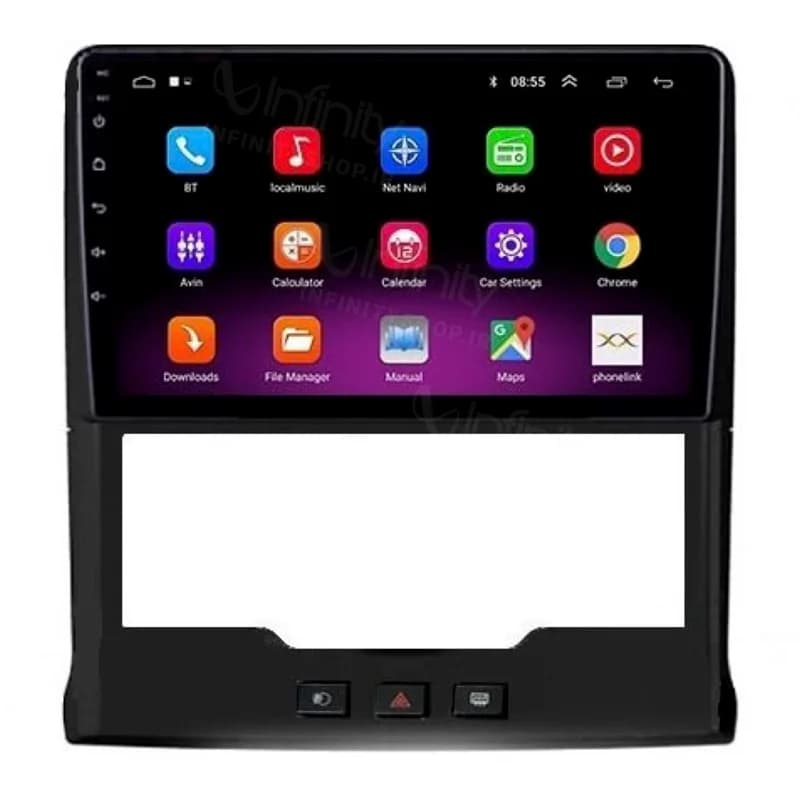 مانیتور اندروید اینفینیتی پراید داشبورد جدید مدل FX600 — تصویر ۸