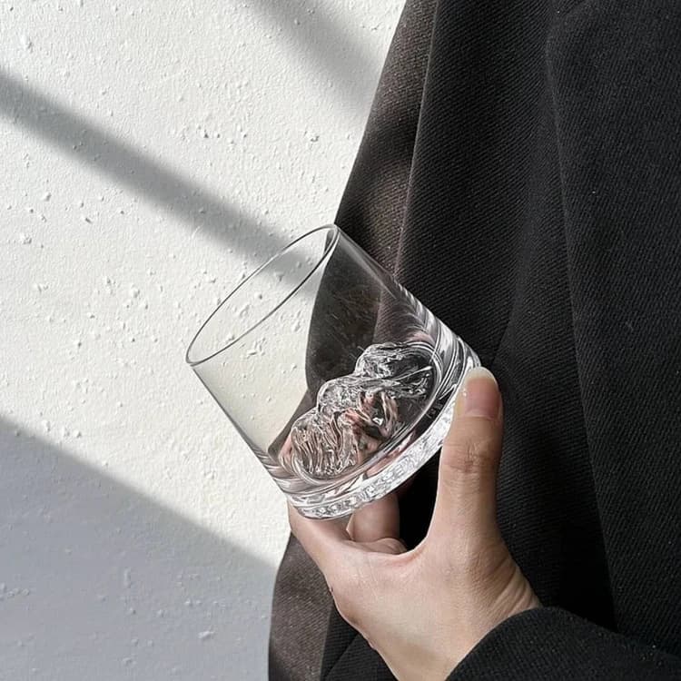 نیم لیوان کوه یخ ساده دلی گلس DELI GLASS — تصویر ۵
