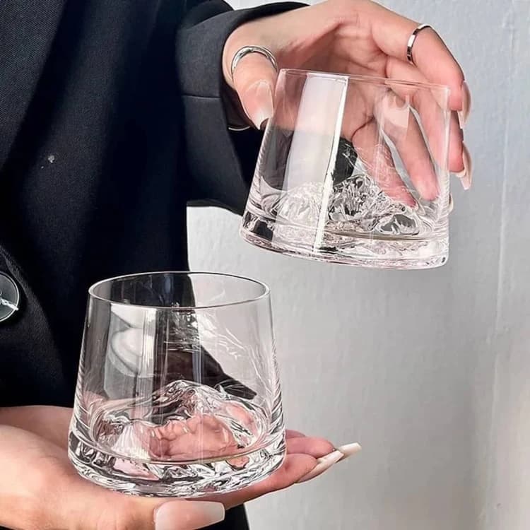 نیم لیوان کوه یخ ساده دلی گلس DELI GLASS — تصویر ۳