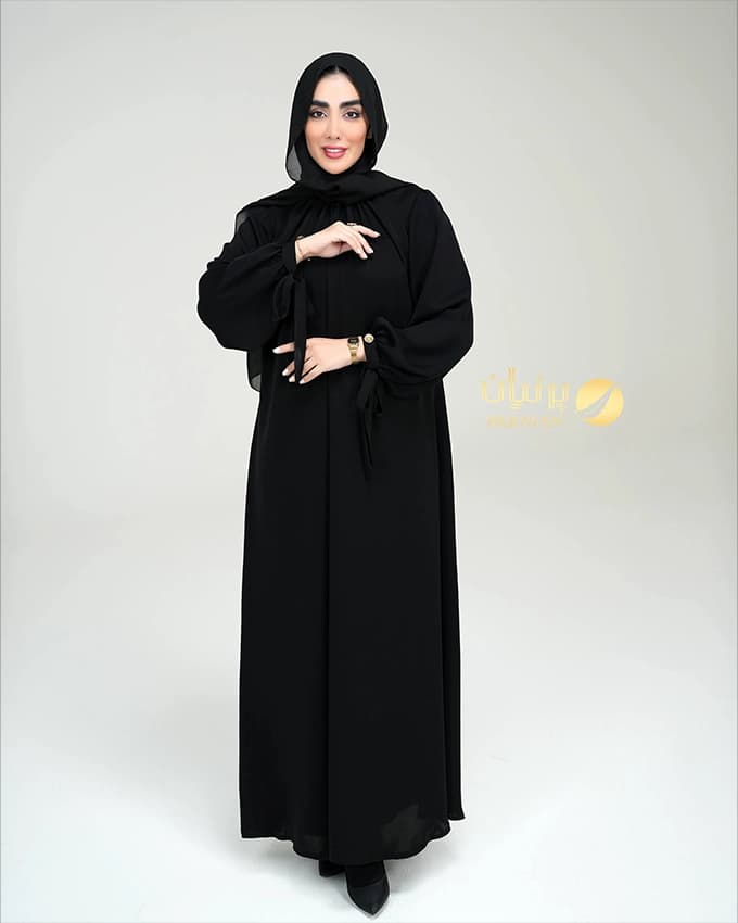 مانتو عبایی دخترانه بولگاری بندی