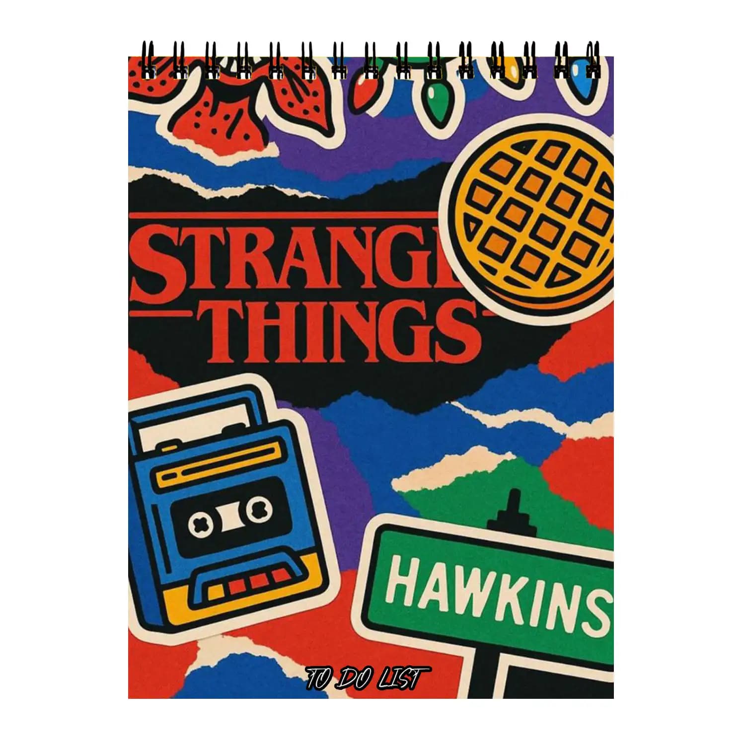 دفتر پلنر طرح سریال strenger things کد 0541 — تصویر ۲
