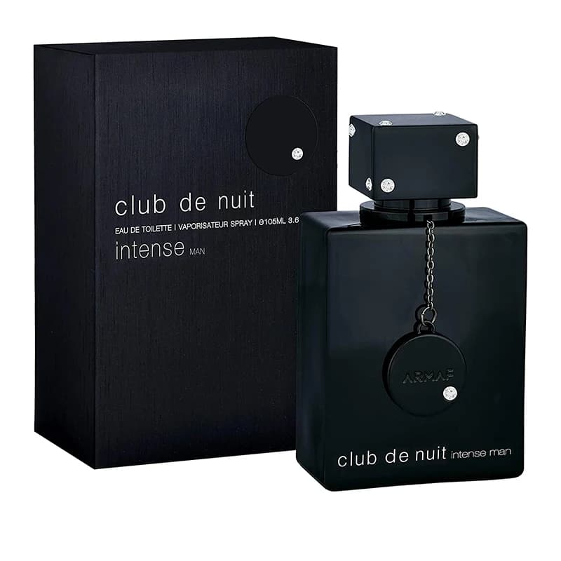 ادکلن آرماف Armaf Club De Nuit Intense Man مدل کلاب د نایت اینتنس من حجم 105 میل ادو تویلت