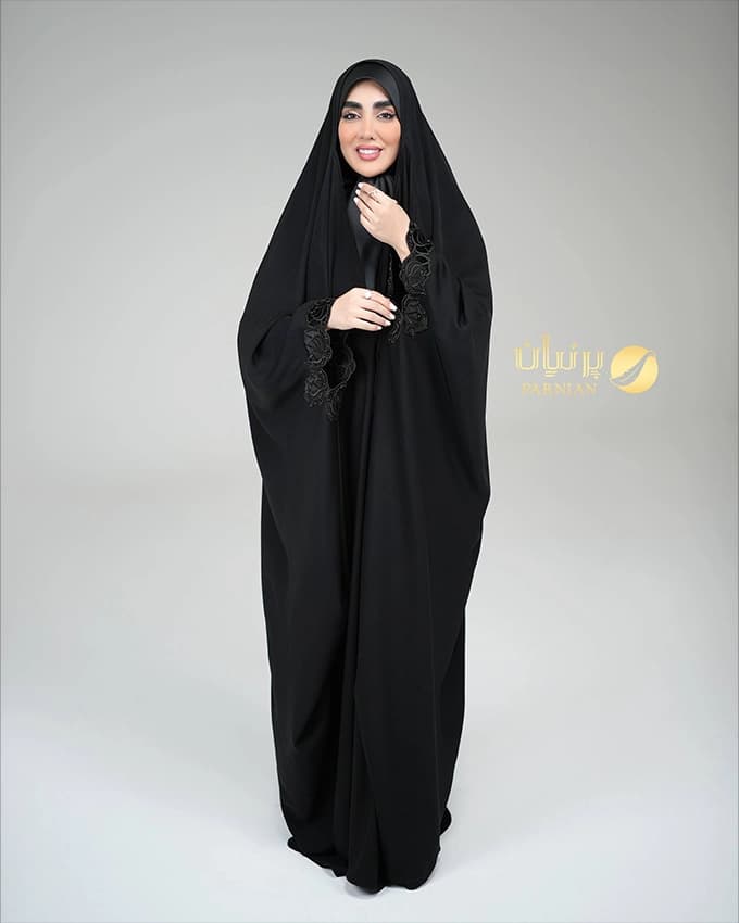 چادر عربی جده بولگاری گلدوزی شیلان