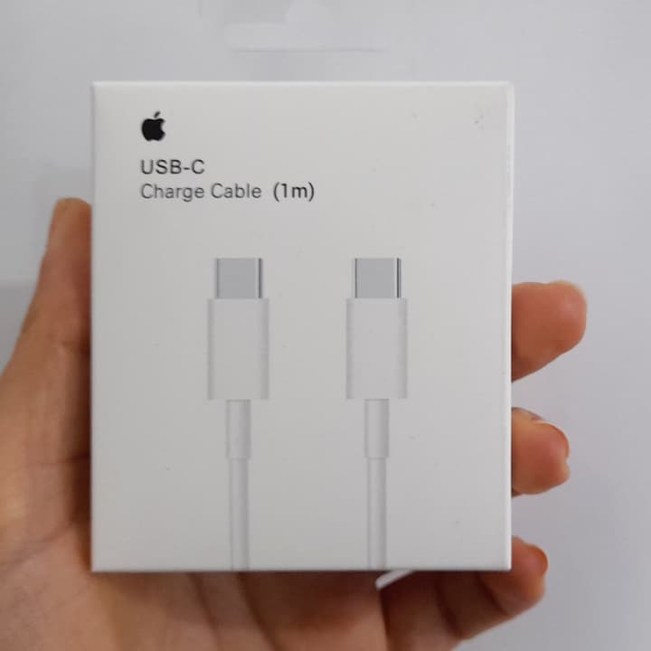 کابل شارژ و تبدیل Usb-c to Usb-c تایپ سی به تایپ سی آیفون اورجینال مدل Muf722zm/A — تصویر ۳
