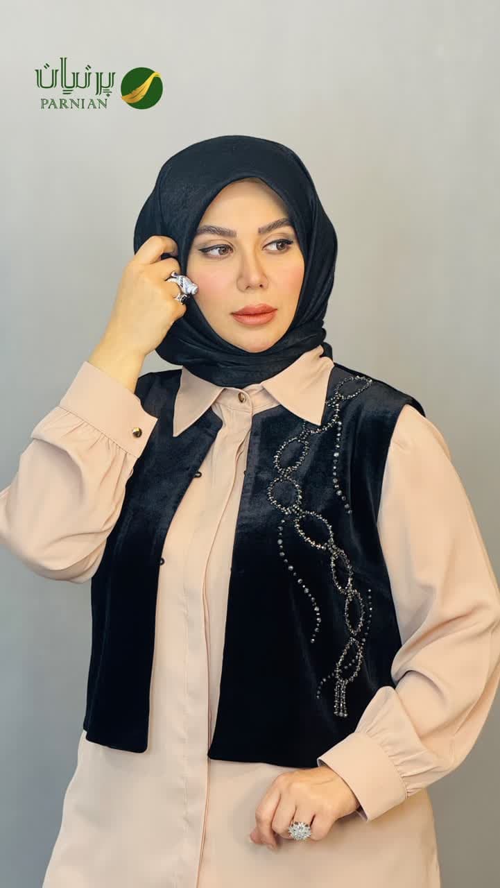 وست مخمل جواهر دوزی 2