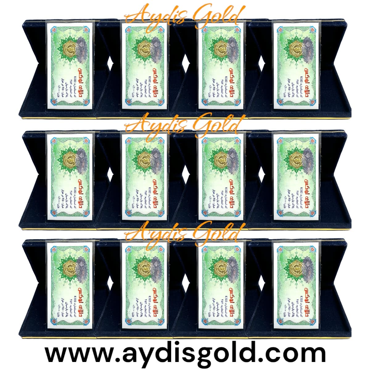 سکه پارسیان 100 سوت اقتصادی (طلای لوکس*12عددی)