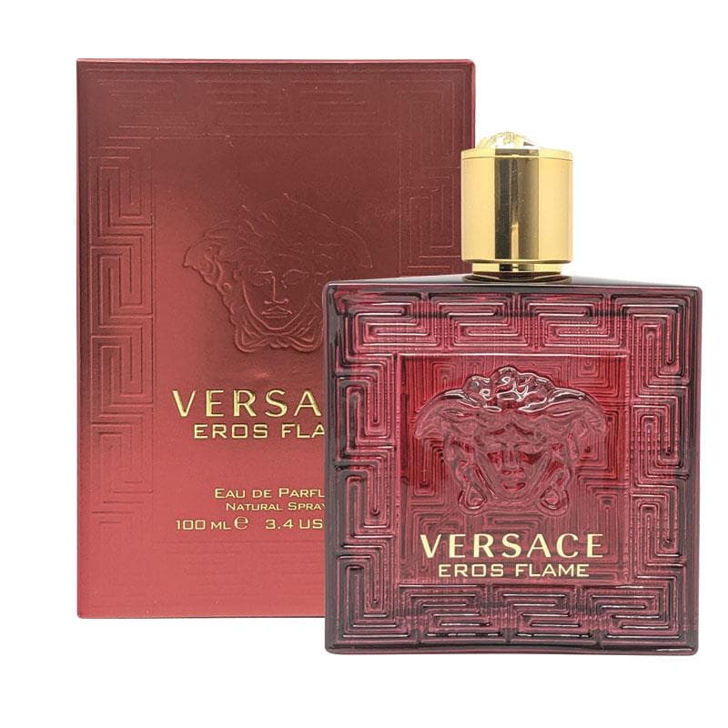 ادکلن ورساچه اصل مدل Eros Flame با رایحه گرم و تند و ماندگاری بالا