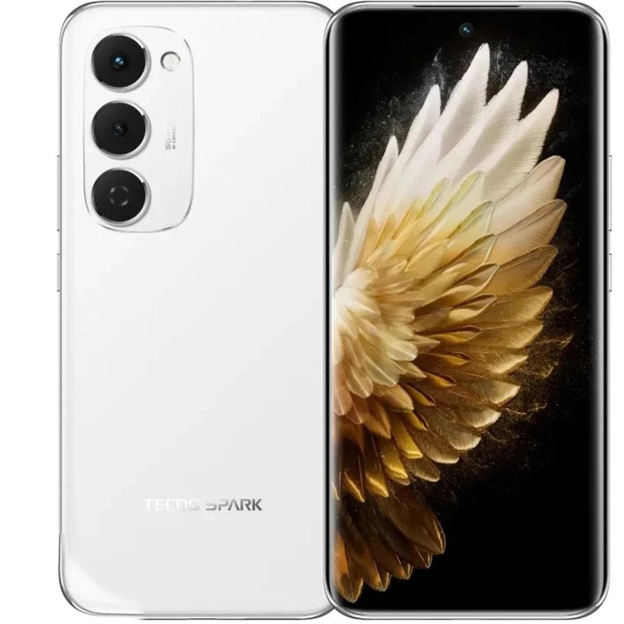 گوشی موبایل Tecno مدل (Spark 40 Pro Plus (RAM 8+8 ظرفیت 256GB – سفید
