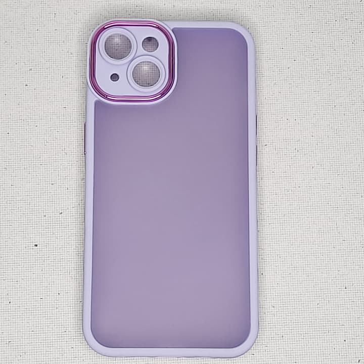 قاب گوشی آیفون iPhone 14 مات محافظ لنز دار آیرون متال مدل Fashion Case