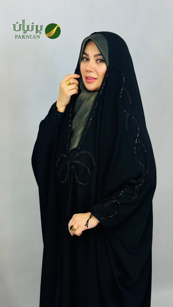 چادر عربی ویدا جواهر دوزی — تصویر ۴