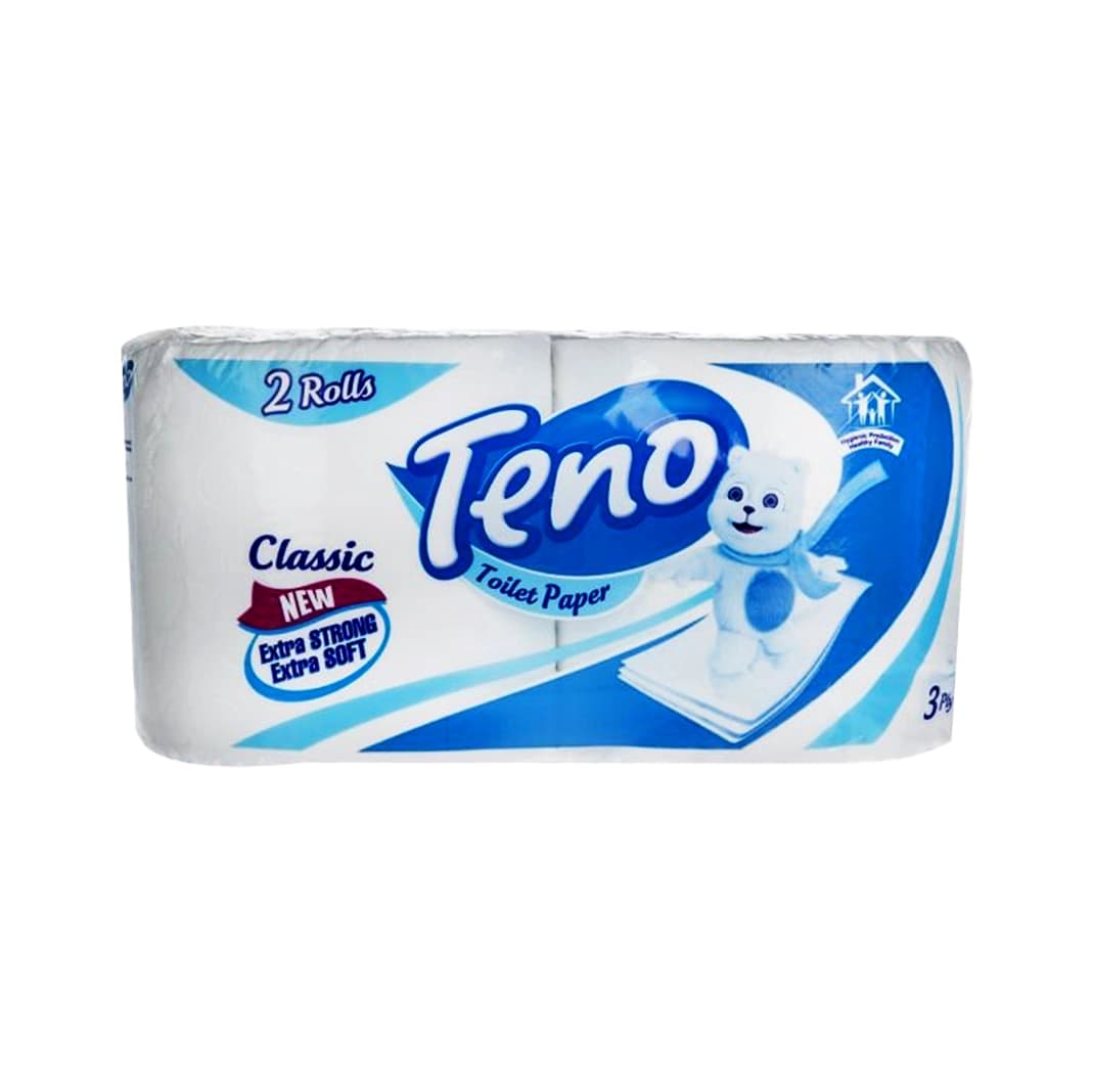 دستمال توالت تنو مدل Classic بسته 2 عددی