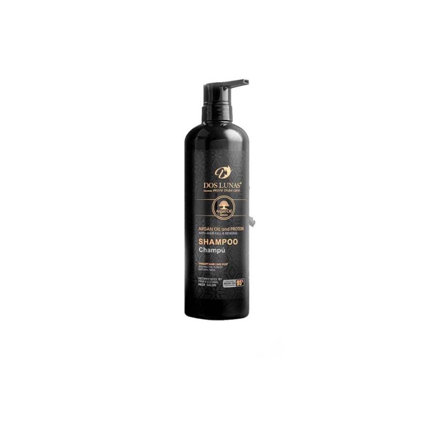 شامپو بدون سولفات DOS LUNAS اصل عرب حاوی روغن آرگان 900ml | DOSLUNAS shampoo argan oil and protein 900ml