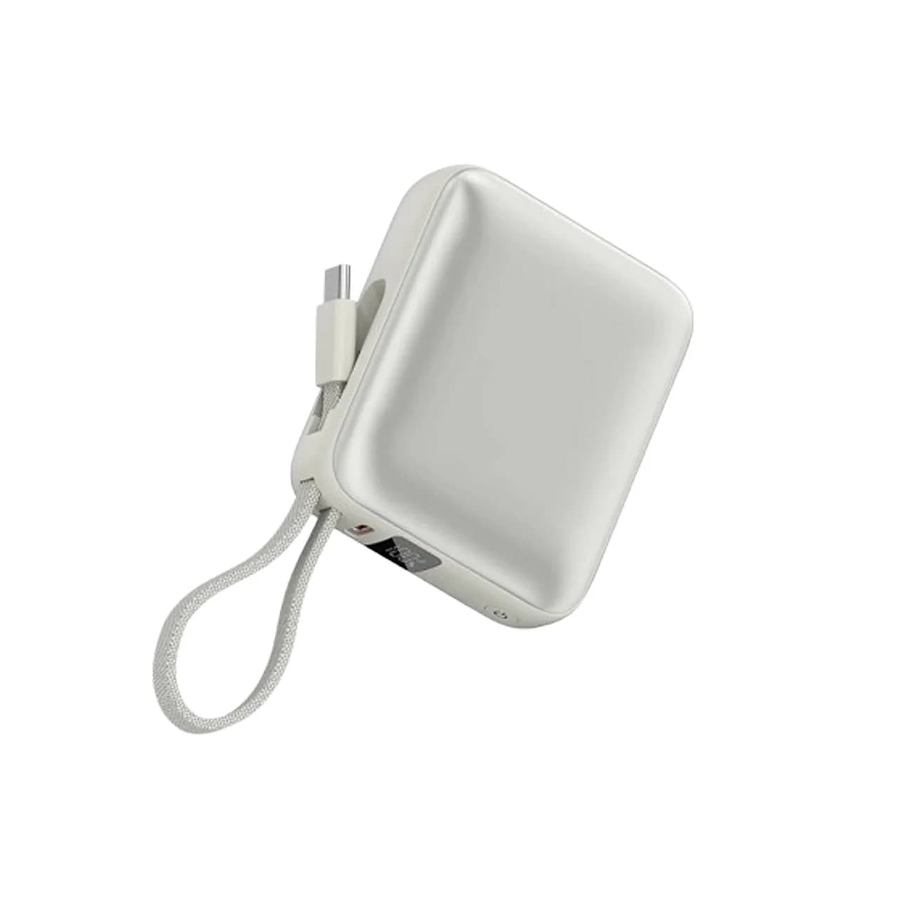 پاوربانک PD و فست شارژ QCY 35W 10000mAh مدل PB10C – خاکستری (گارانتی تعویض یکساله شرکتی) — تصویر ۹