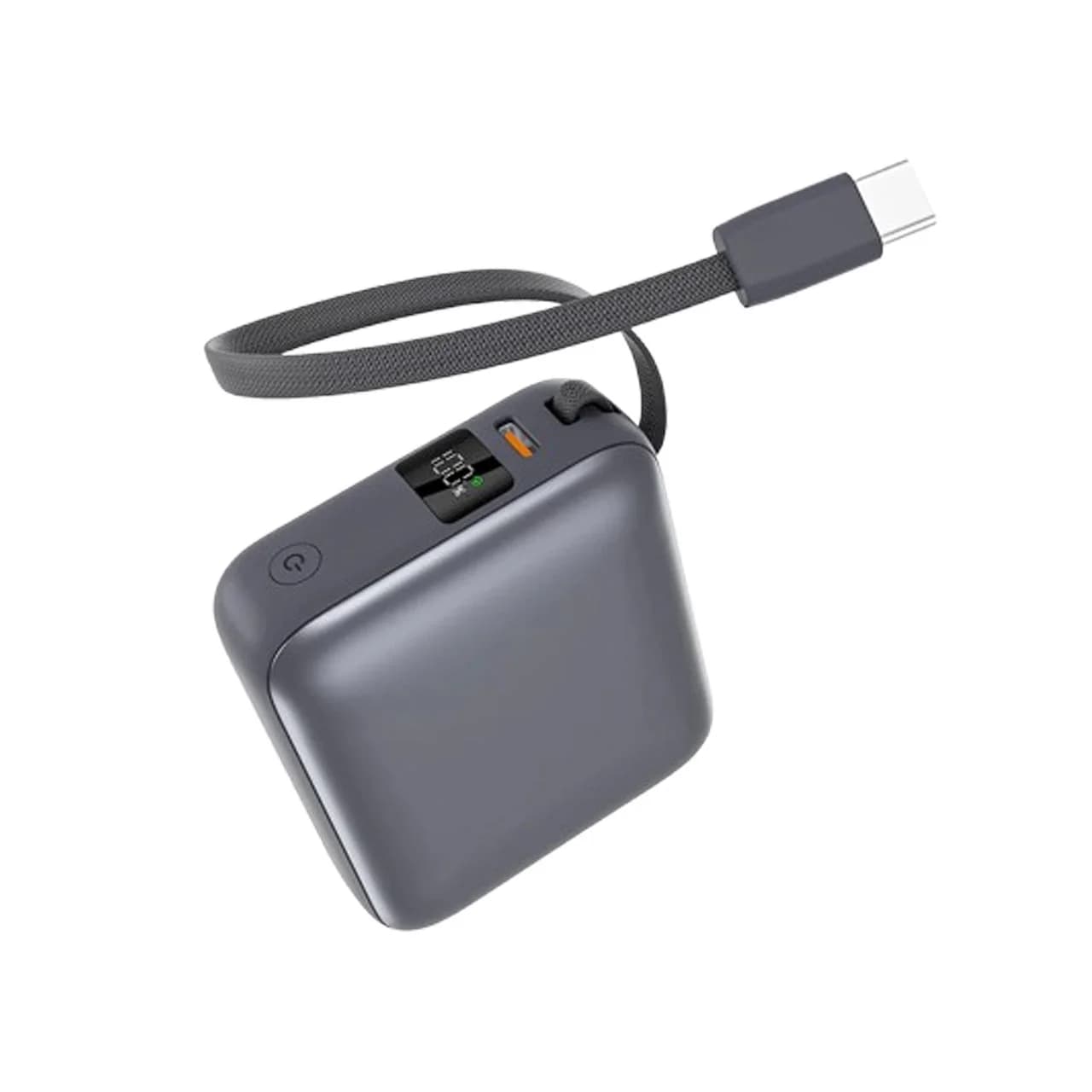 پاوربانک PD و فست شارژ QCY 35W 10000mAh مدل PB10C – خاکستری (گارانتی تعویض یکساله شرکتی) — تصویر ۶