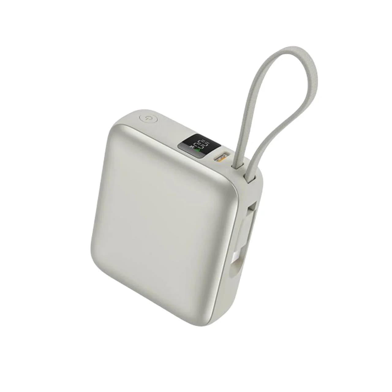 پاوربانک PD و فست شارژ QCY 35W 10000mAh مدل PB10C – خاکستری (گارانتی تعویض یکساله شرکتی) — تصویر ۷