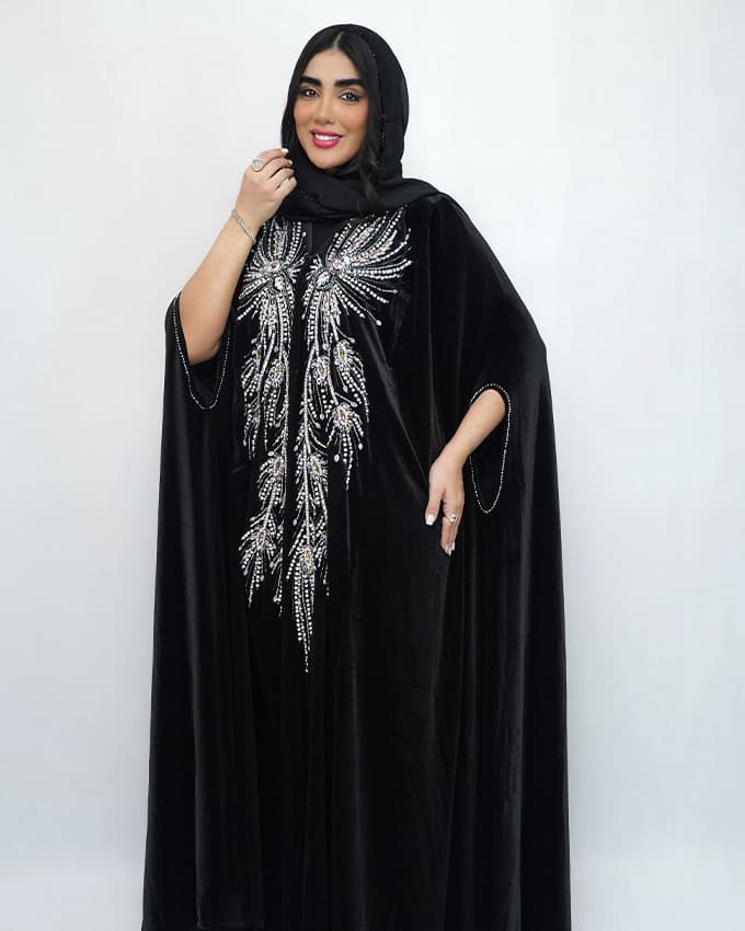 شنل مخمل ونوس ایتالیا چهار فصل جواهر دوزی افسون