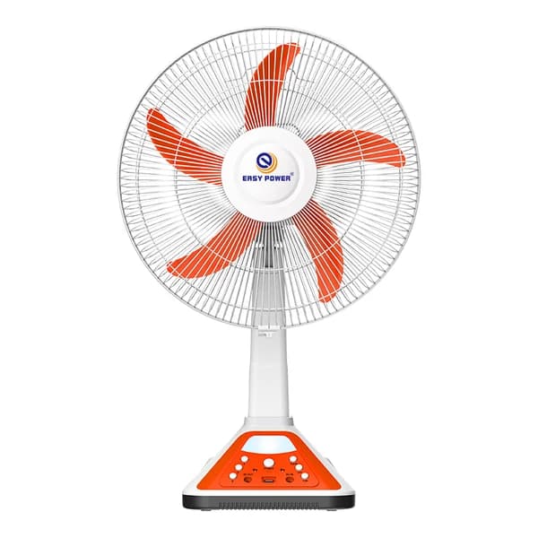 پنکه ایستاده شارژی Easy Power مدل EP-317HS | پنکه 16 اینچی AC/DC با چراغ LED — تصویر ۷