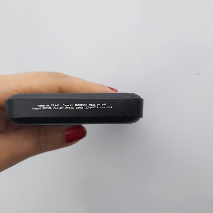 پاوربانک تسکو ظرفیت 10000 میلی آمپر ساعت مدل Tp 845 — تصویر ۴