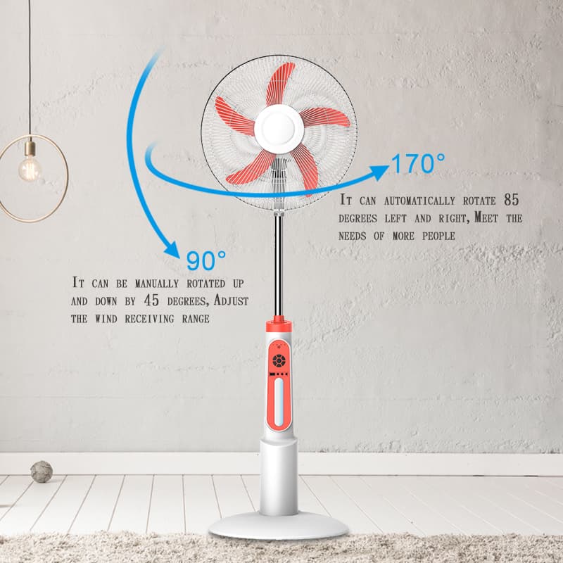 پنکه ایستاده شارژی Easy Power مدل EP-8818 | پنکه 18 اینچی AC/DC — تصویر ۵