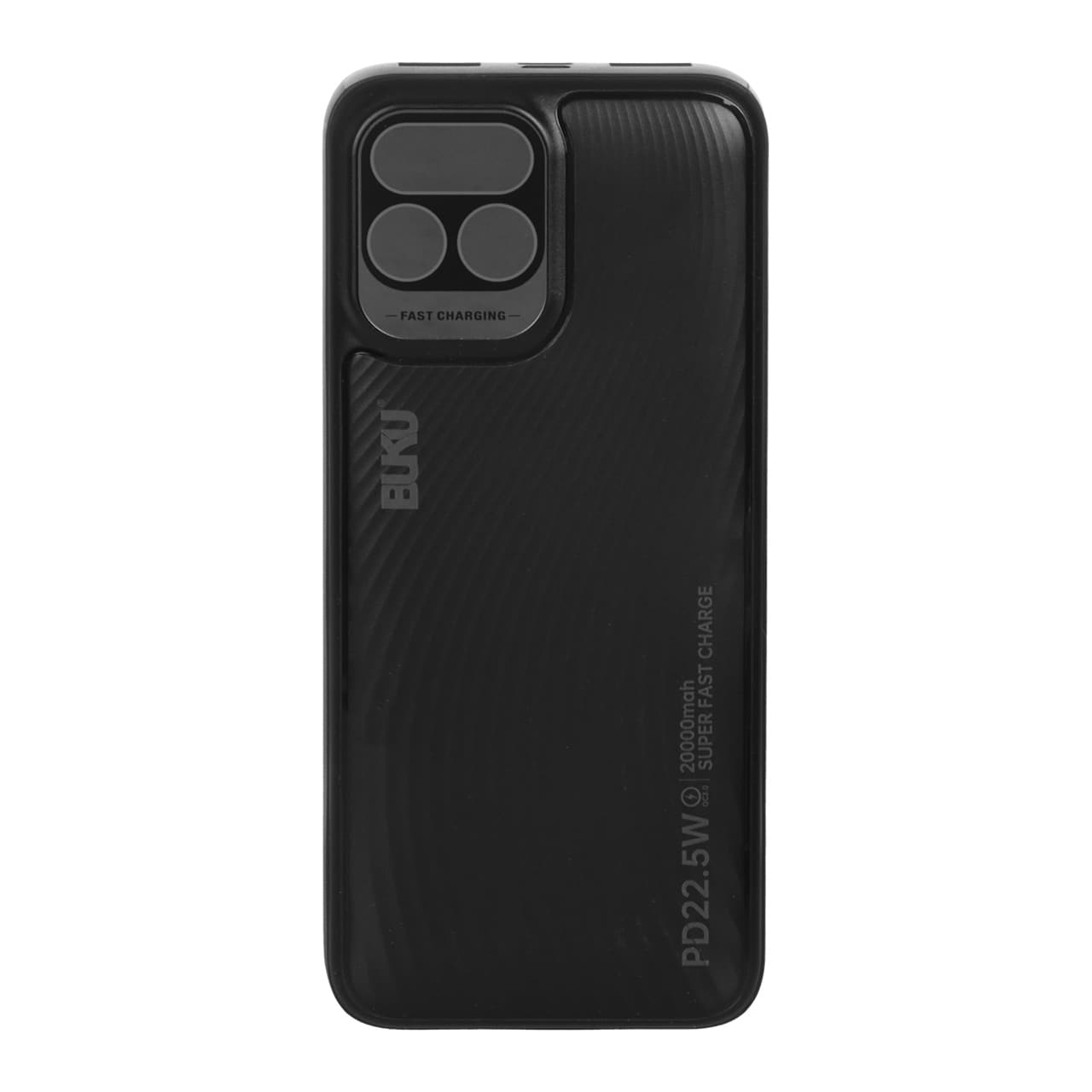 پاوربانک (PD و فست شارژ) BUKU 22.5W 20000mAh مدل MG-G123 – مشکی – MMS (گارانتی شش ماهه YA)