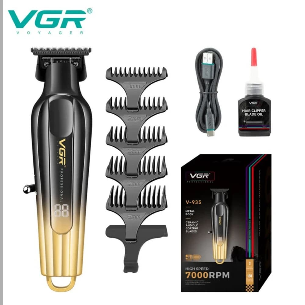 ماشین اصلاح موی سر و صورت شارژی وی جی ار مدل V-935 — تصویر ۱۱