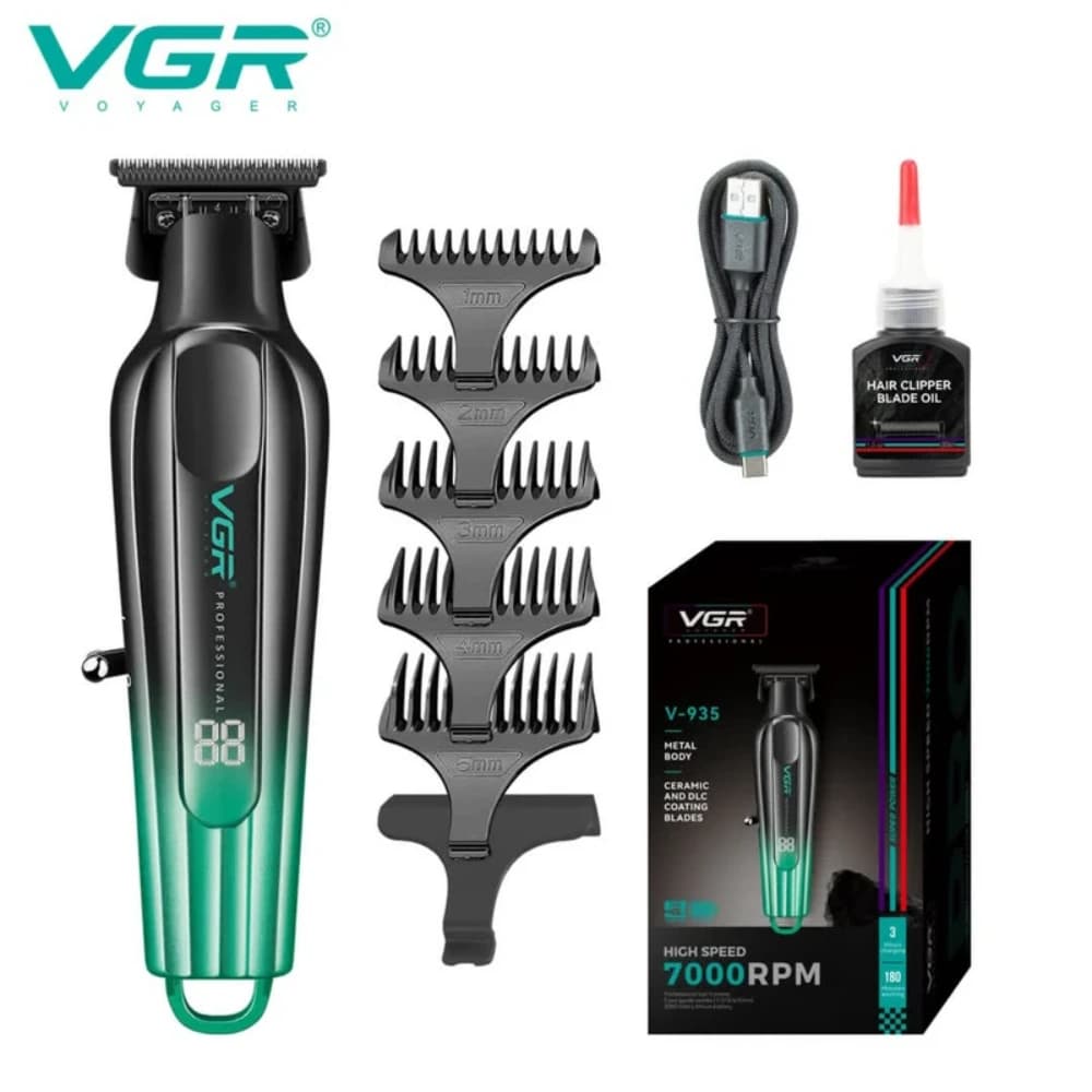 ماشین اصلاح موی سر و صورت شارژی وی جی ار مدل V-935 — تصویر ۱۲