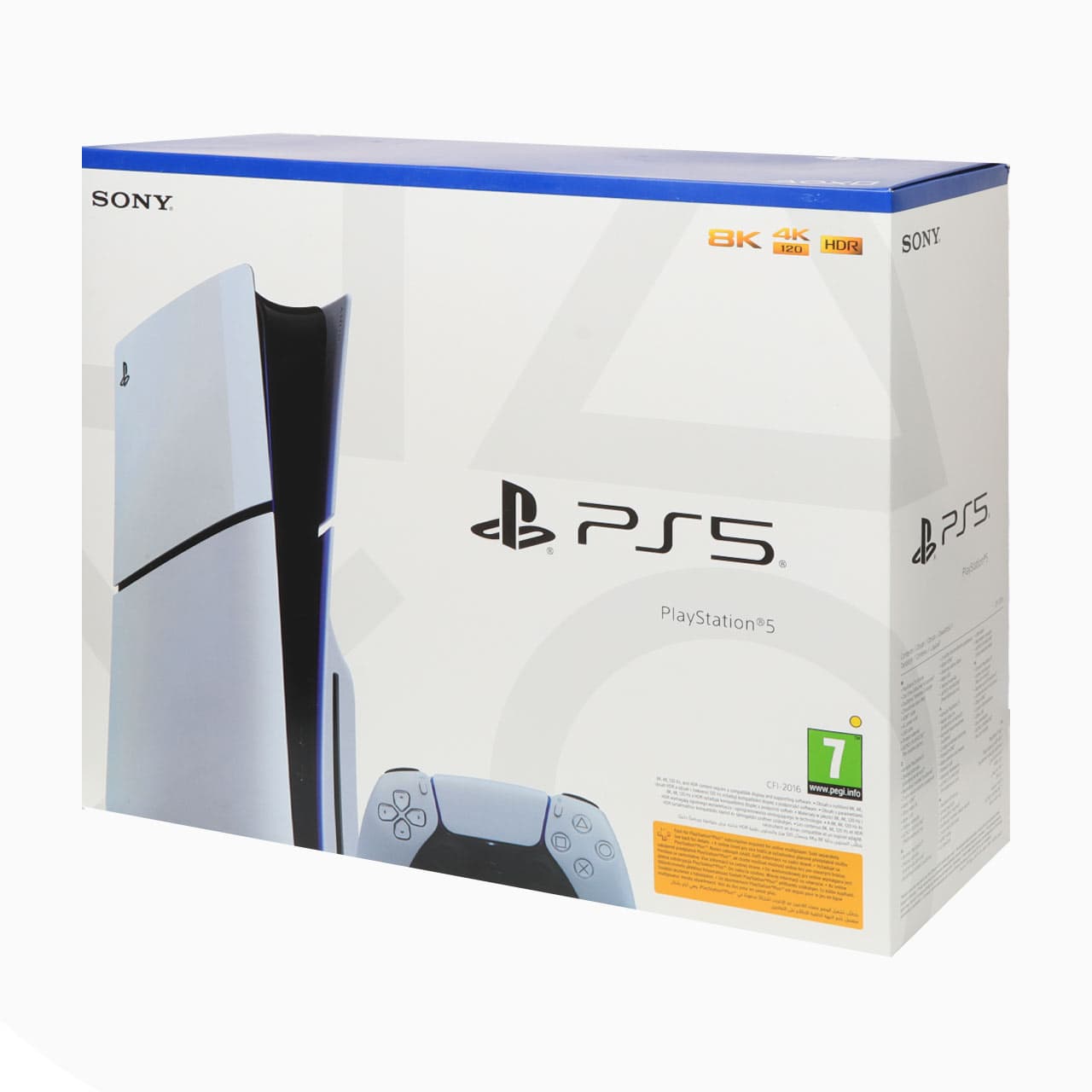 کنسول بازی سونی Slim مدل Playstation 5 Standard Disk کد (اروپا) Region 2 CFI-2116 ظرفیت 1 ترابایت (گارانتی 12 ماهه شرکتی) — تصویر ۶