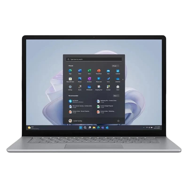 MICROSOFT LAPTOP 5 | INTEL CORE I5-1255U | INTEL IRIS GRAPHICS | SHARED GRAPHICS | 16GB RAM | 512GB SSD | 13.3 INCH 2K TOUCH کد 1-2 — تصویر ۲