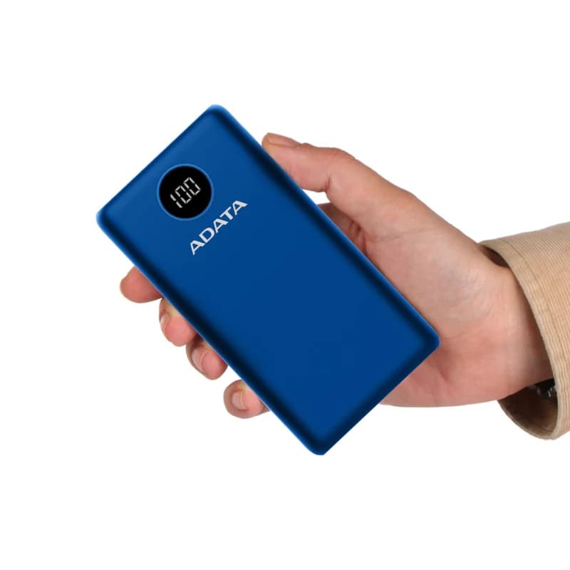 پاوربانک PD و فست شارژ ADATA 18W 20000mAh مدل P20000QCD – سرمه ای (گارانتی آونگ) — تصویر ۱۲