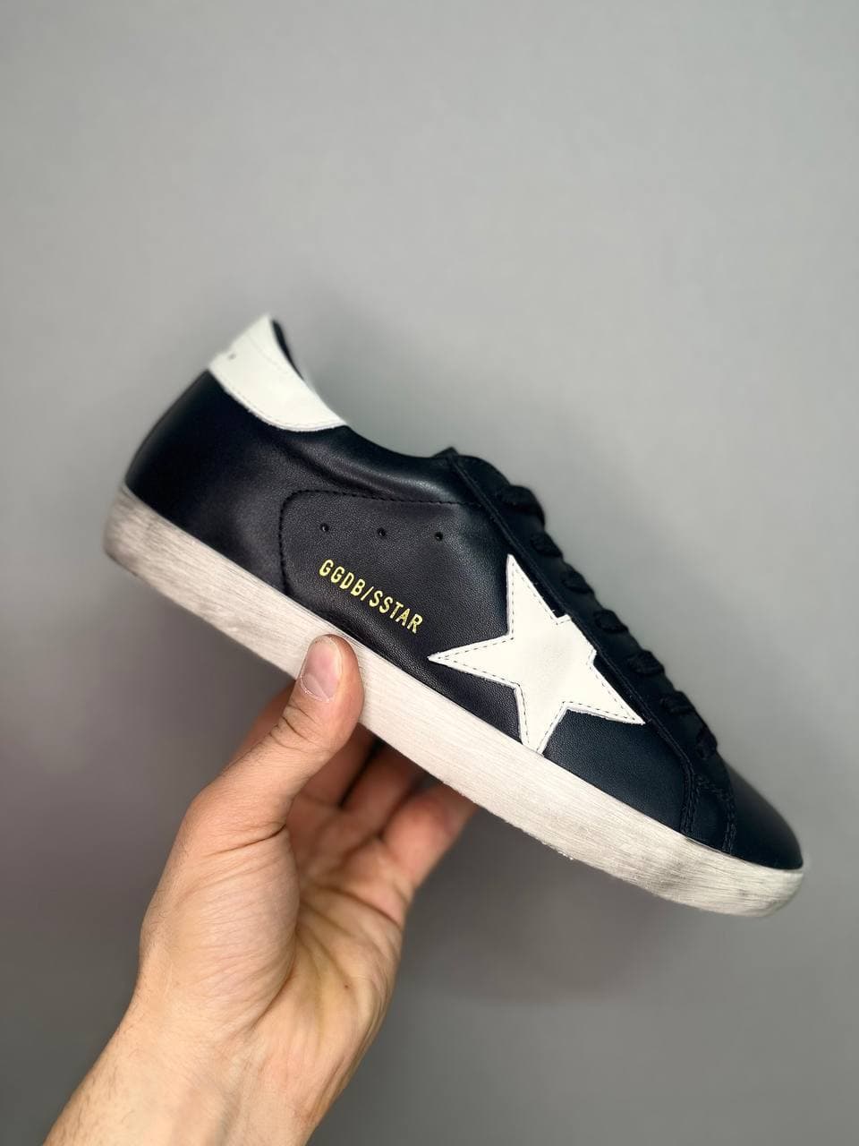 گلدن گوس سوپر استار مشکی | Golden Goose Super Star Black — تصویر ۲